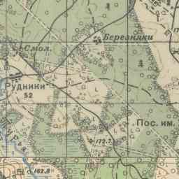 Явищи на старой карте РККА
