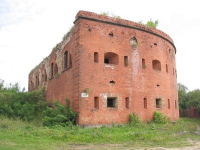 Бобруйск, крепость:   капонир обороны горжевого вала