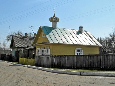 Чечерск, церковь: крестильный храм (дерев.)