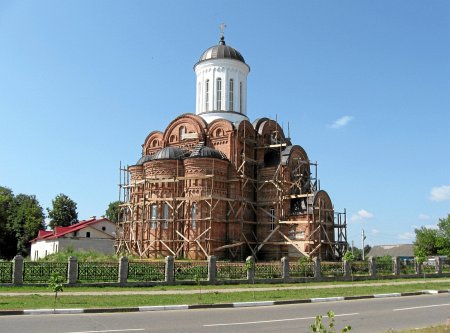 Дрибин, церковь Спасо-Преображенская