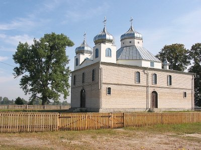 Дятловичи (Лунин. р-н), церковь Спасо-Преображенская
