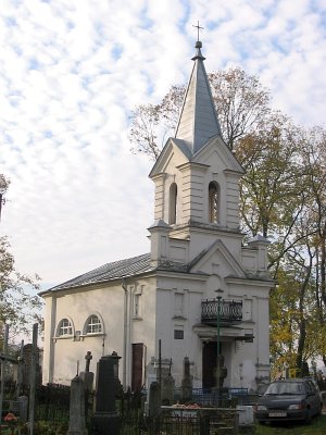 Гродно, кладбище католическое "фарное":   часовня католич.