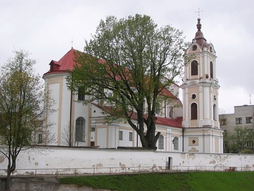 Гродно, монастырь францисканцев:  костел Девы Марии Ангельской