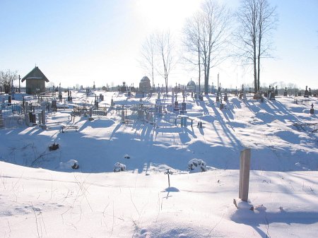 Лужки, кладбище католическое "восточное"