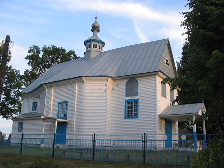 Ляховичи (Иванов. р-н), церковь Вознесенская (дерев.)