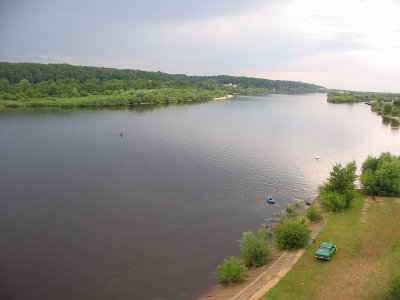 Мозырь, река Припять
