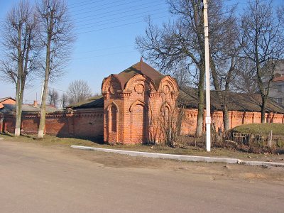 Мстиславль, монастырь иезуитов: ограда и часовни