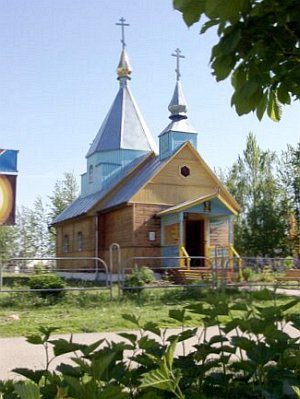 Новолукомль, церковь Воскресенская (дерев.)