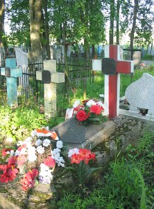 Сопоцкин, кладбище католическое:  могилы польских солдат 1939 г.